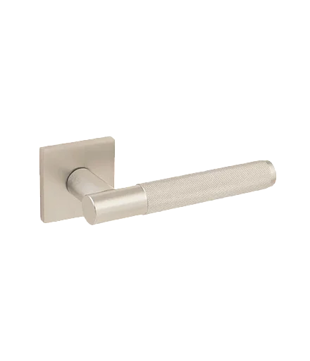 Ручки стандарт Ручка дверная Code Deco на квадратном основании H-30148-A-NISM 